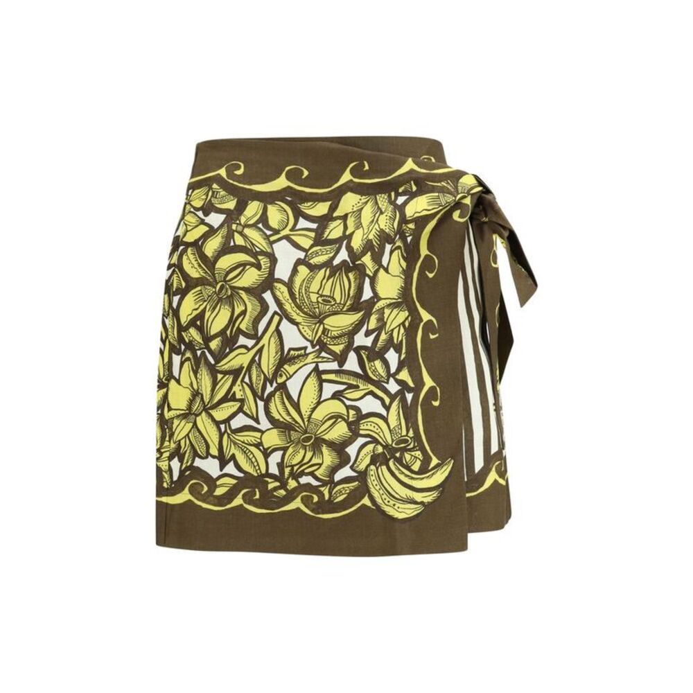 Alemais Multicolor Hemp Mini Women's Skirt